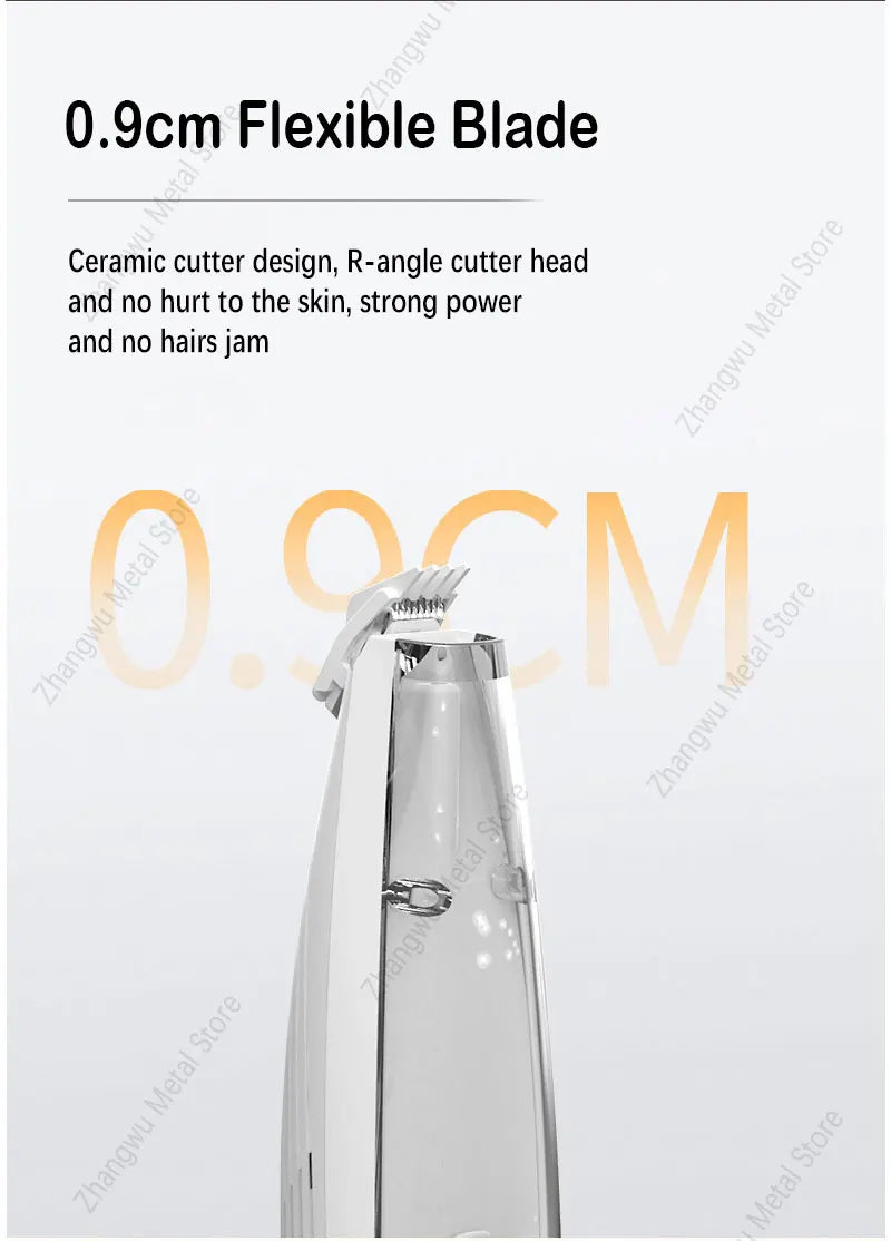 Rechargeable Vacuum Trimming Grooming Hair with and Dog - for Quiet, Hair Electric Clipper Function Precise Professional Cut Pet