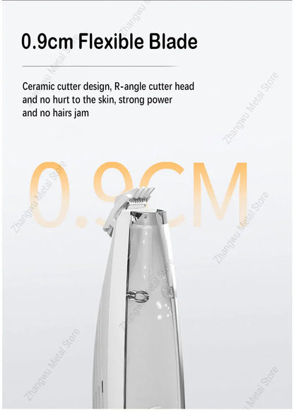 Rechargeable Vacuum Trimming Grooming Hair with and Dog - for Quiet, Hair Electric Clipper Function Precise Professional Cut Pet