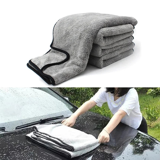 Ultra-Soft Microfiber Car Washing Towel – High Absorbent Cleaning & Drying Cloth for Car Detailing